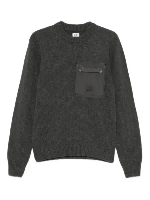 C.P. Company ラウンドネック プルオーバー | ブラック | FARFETCH JP