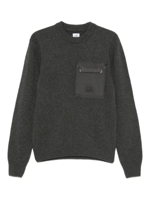 C.P. Company chest-pocket crew-neck sweater 