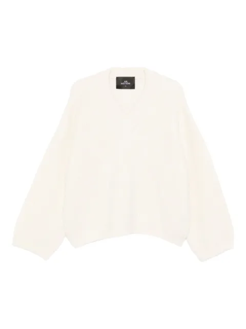 Mr. Mittens v-neck sweater