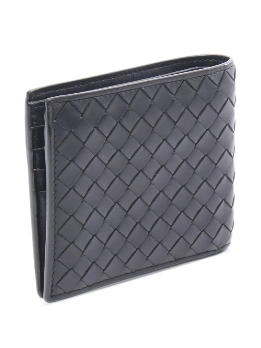 Bottega Veneta Pre-Owned 2012-2025 Leather Intrecciato Bi-fold Wallet small wallets | Image 2