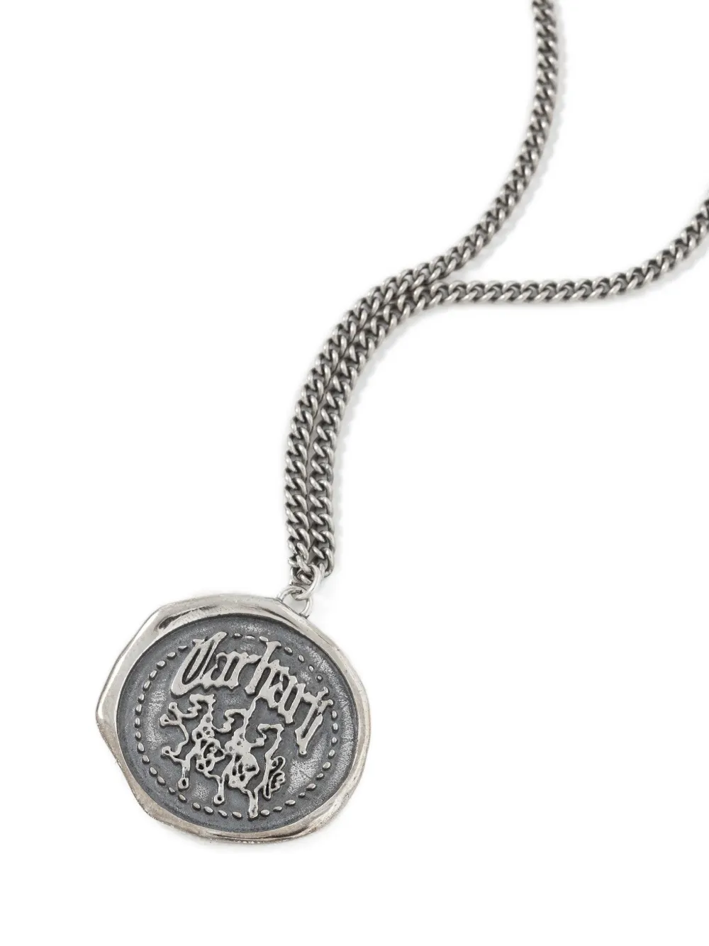 Carhartt WIP Chain pendant necklace - Zilver