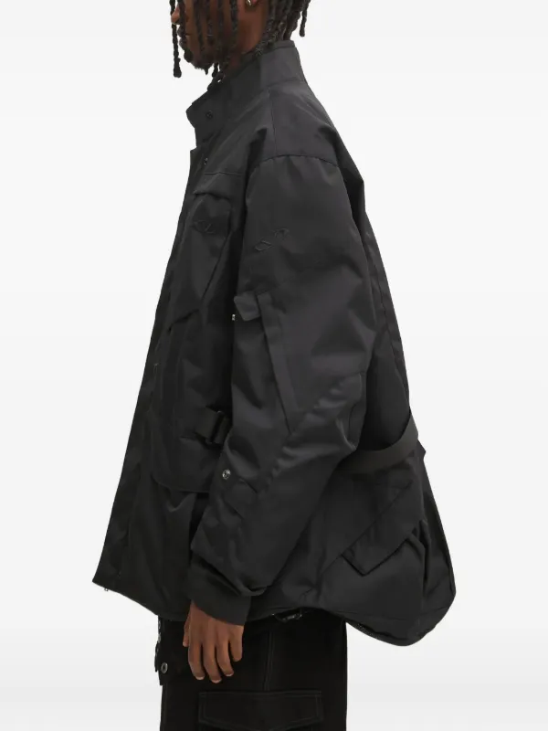 VETEMENTS multi-pocket Jacket | Black | FARFETCH PH