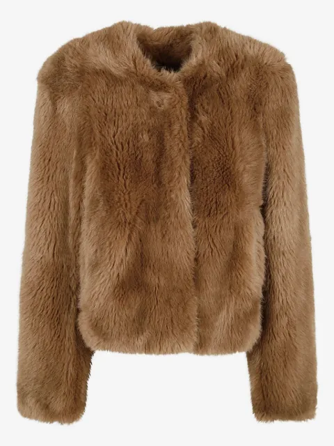 STAND STUDIO collarless jacket