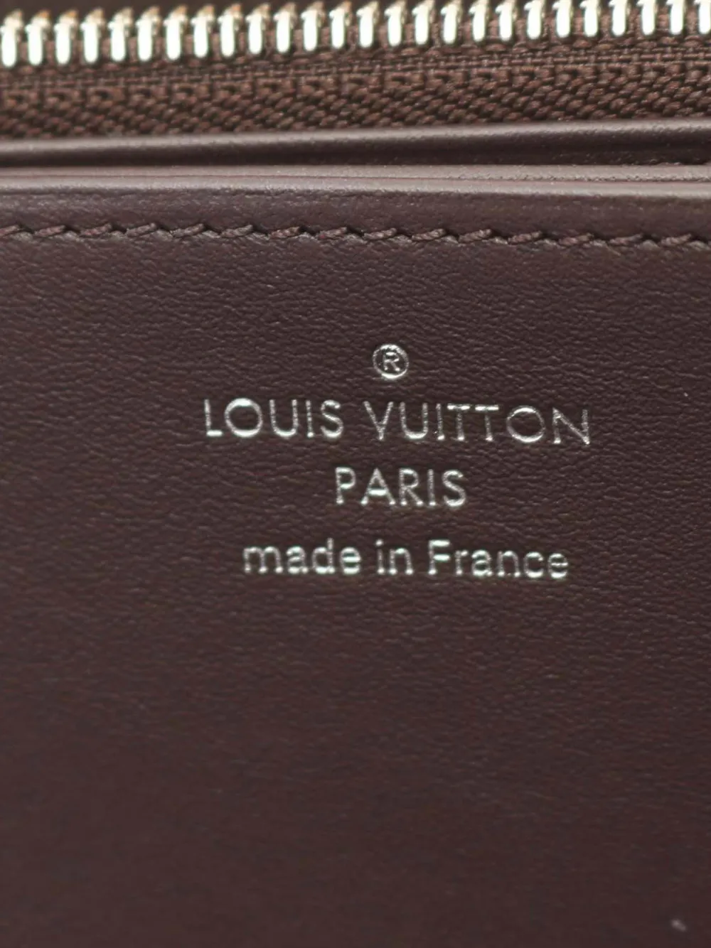 Pre-owned Louis Vuitton 2019 Monogram Mahina Zippy Wallet Long Wallets In Brown