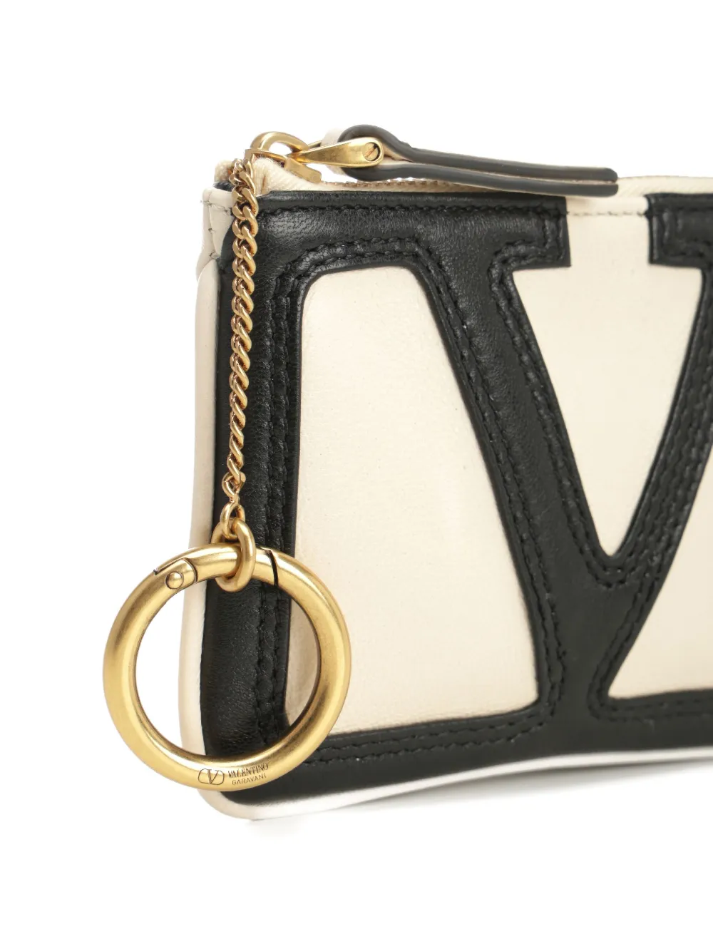 Valentino Garavani Viva Superstar sleutelhanger Beige