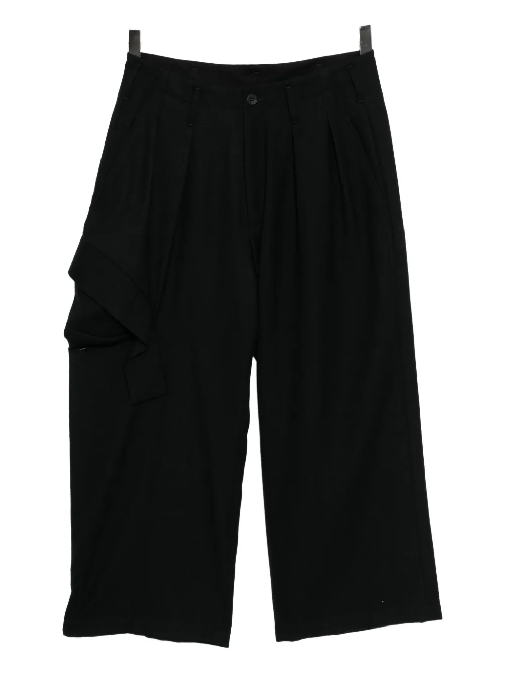 Yohji Yamamoto W/Saxony trousers | Black | Image 1