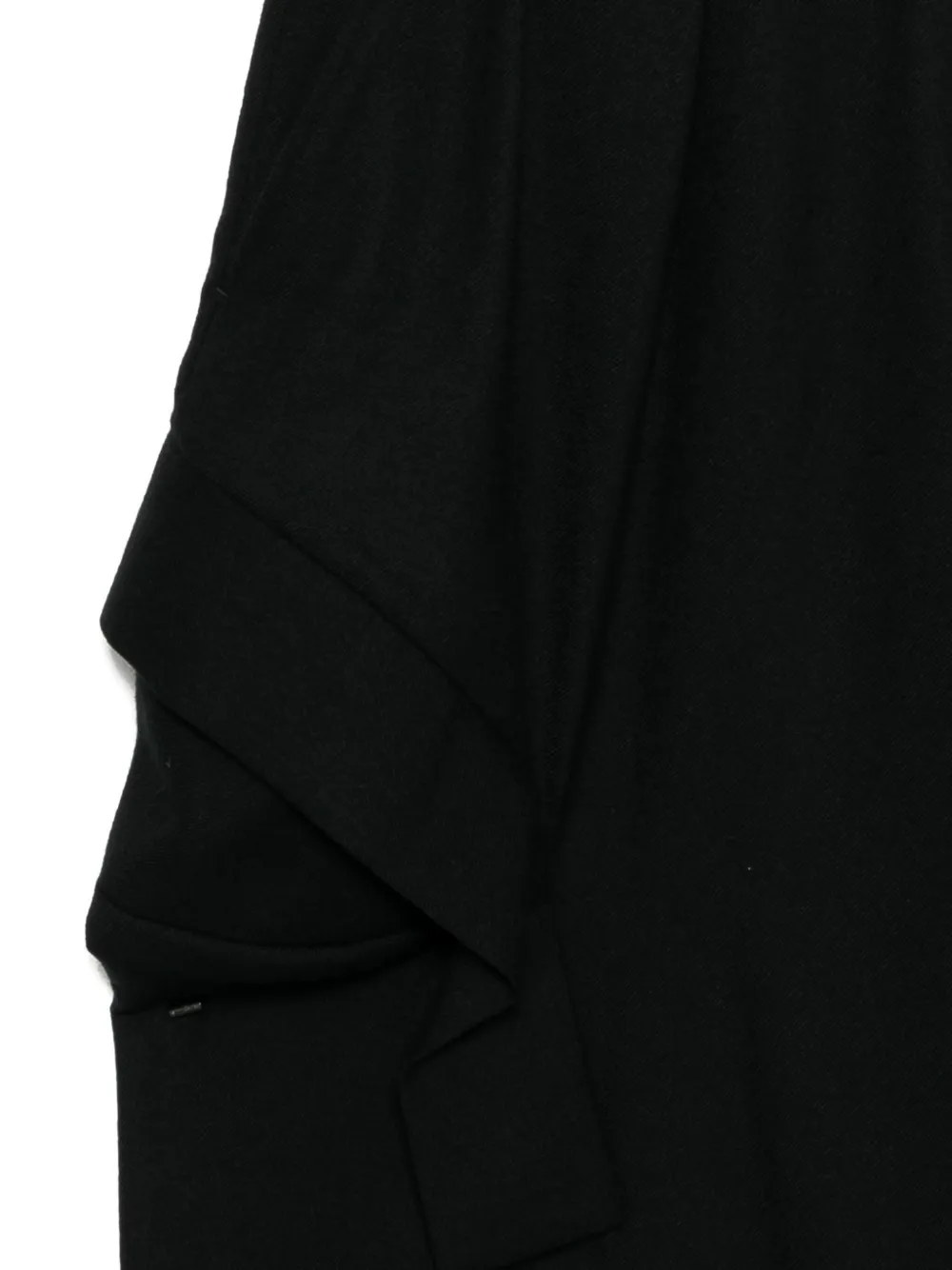 Yohji Yamamoto W Saxony broek Zwart