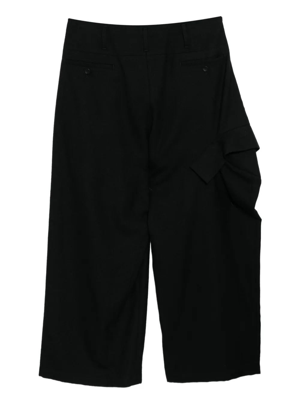 Yohji Yamamoto W/Saxony trousers | Wide-Leg Pants | Image 2