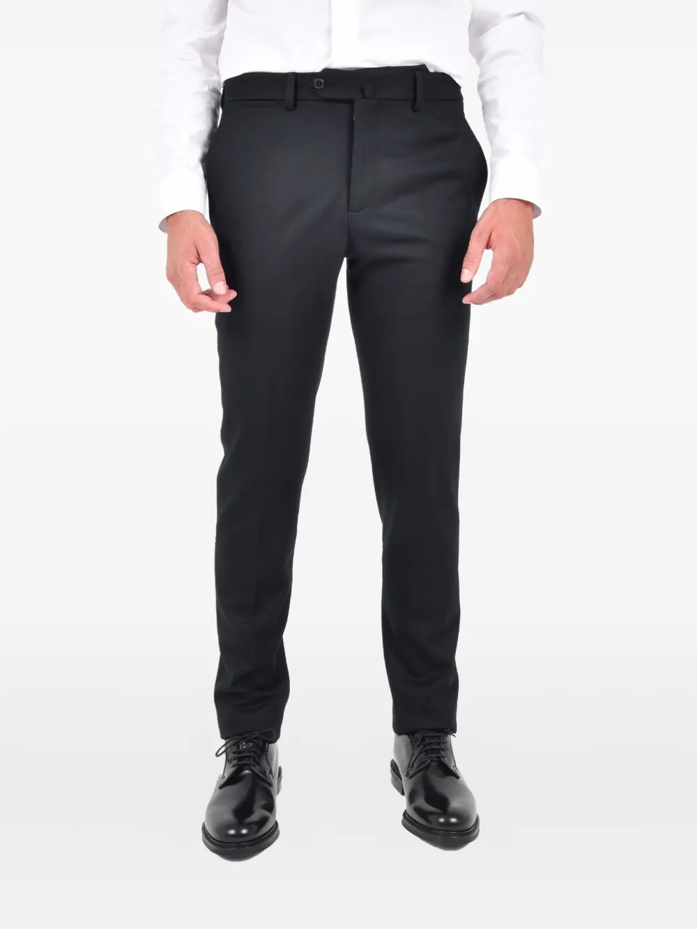 Emporio Armani straight-leg trousers - Nero