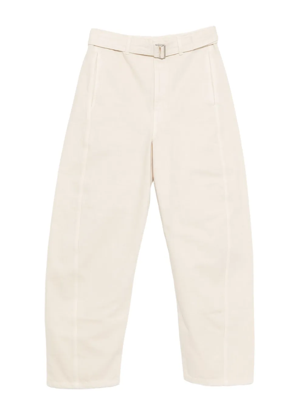 LEMAIRE twisted belted trousers | Neutrals | Image 1