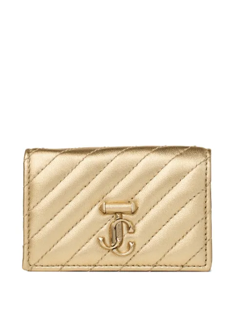Jimmy Choo Curve Nello quilted wallet