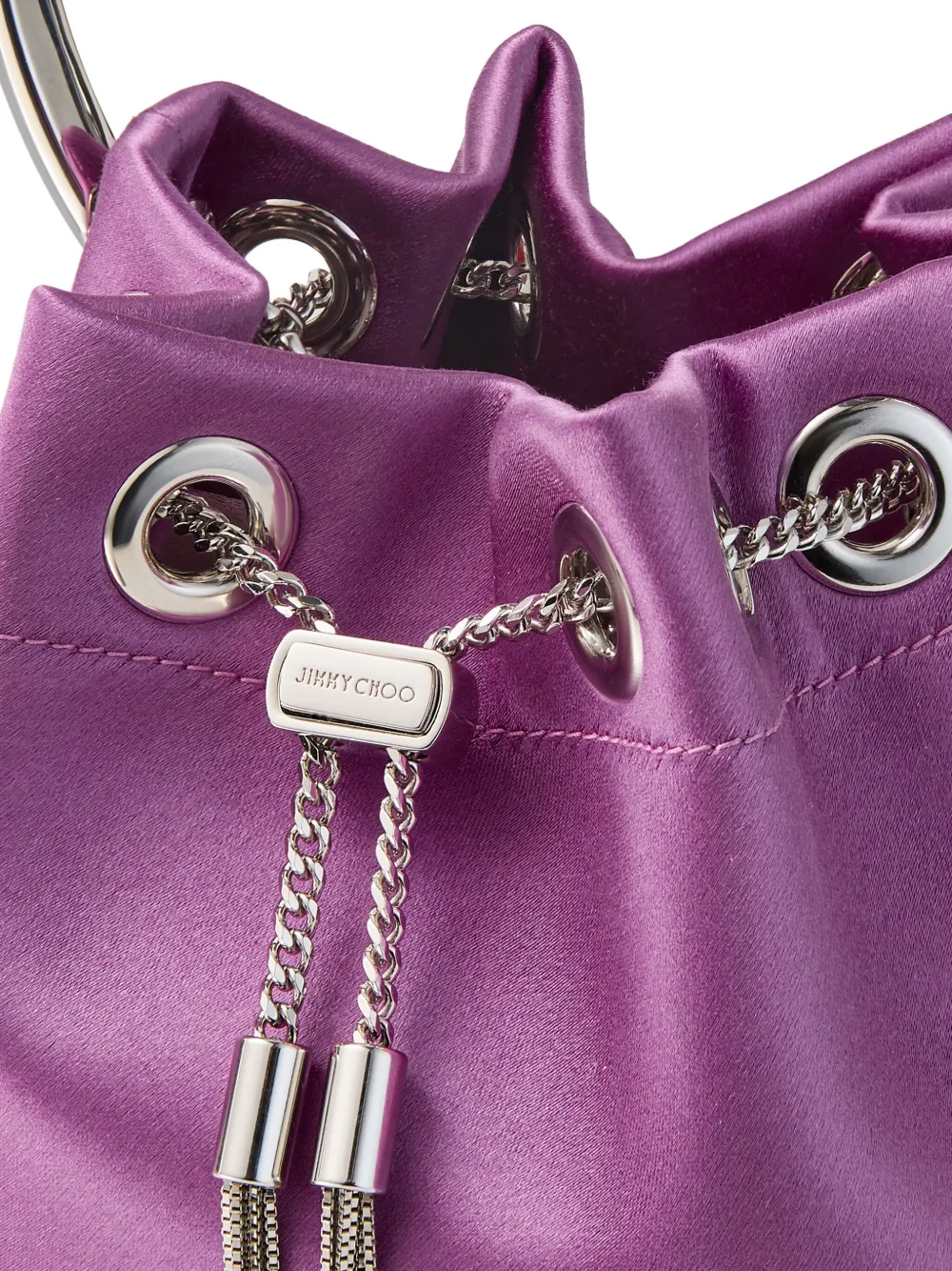 Jimmy Choo Bon mini-tas met handvat Paars