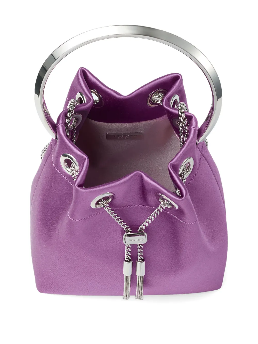 Jimmy Choo Bon mini-tas met handvat Paars