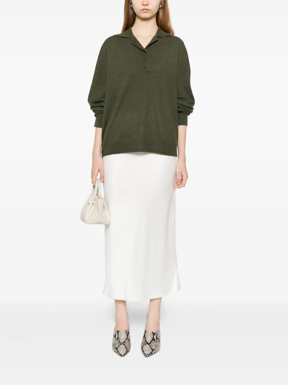 Vince Polotrui met brede bies - Groen