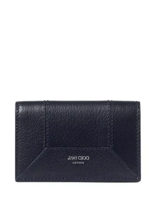 JIMMY CHOO ☆ NELLO カードケース ネイビー Jimmy Choo Diamond Nello カードケース M | ブルー | FARFETCH JP