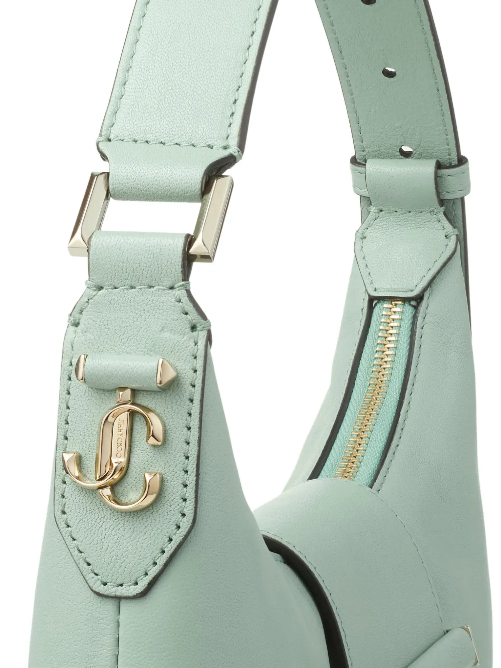 Jimmy Choo Kleine Bar schoudertas Groen