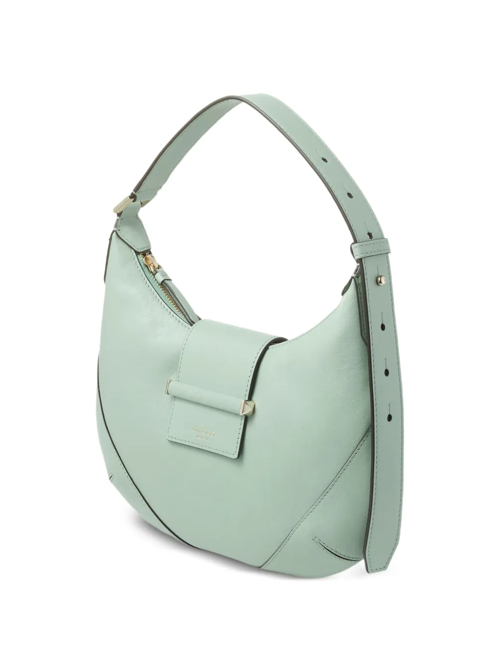  Jimmy Choo Small Bar Shoulder Bag - Green 