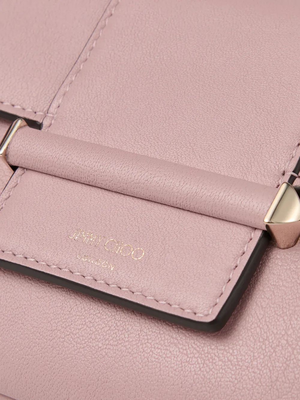 Jimmy Choo Bar Chain Wallet | Pink | FARFETCH CA
