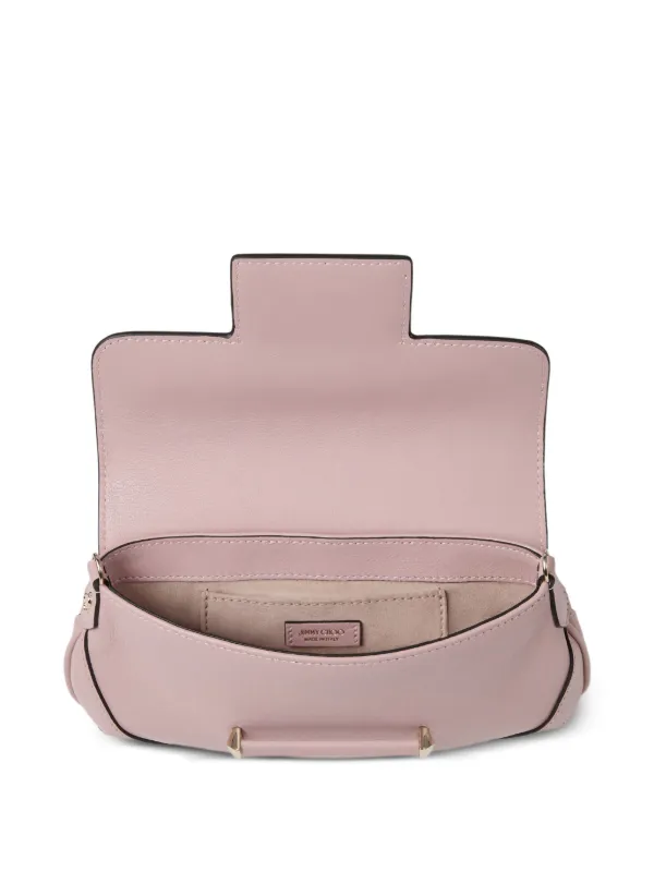 Jimmy Choo Bar Chain Wallet | Pink | FARFETCH CA