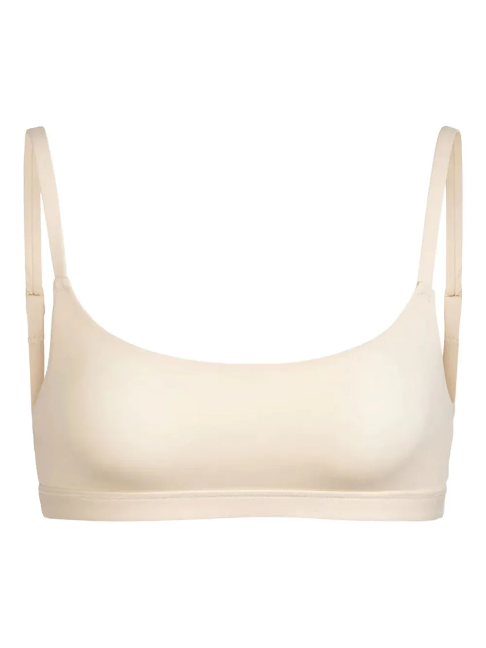 Skims scoop-neck bralette - Nude