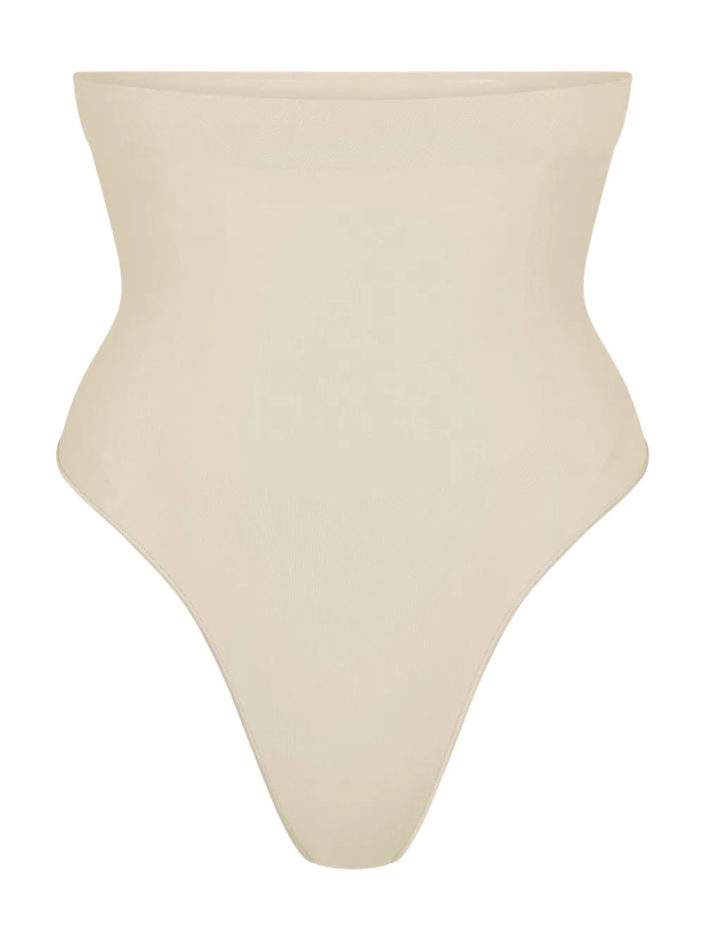 Skims Seamless Sculpt high-waist thong - Beige