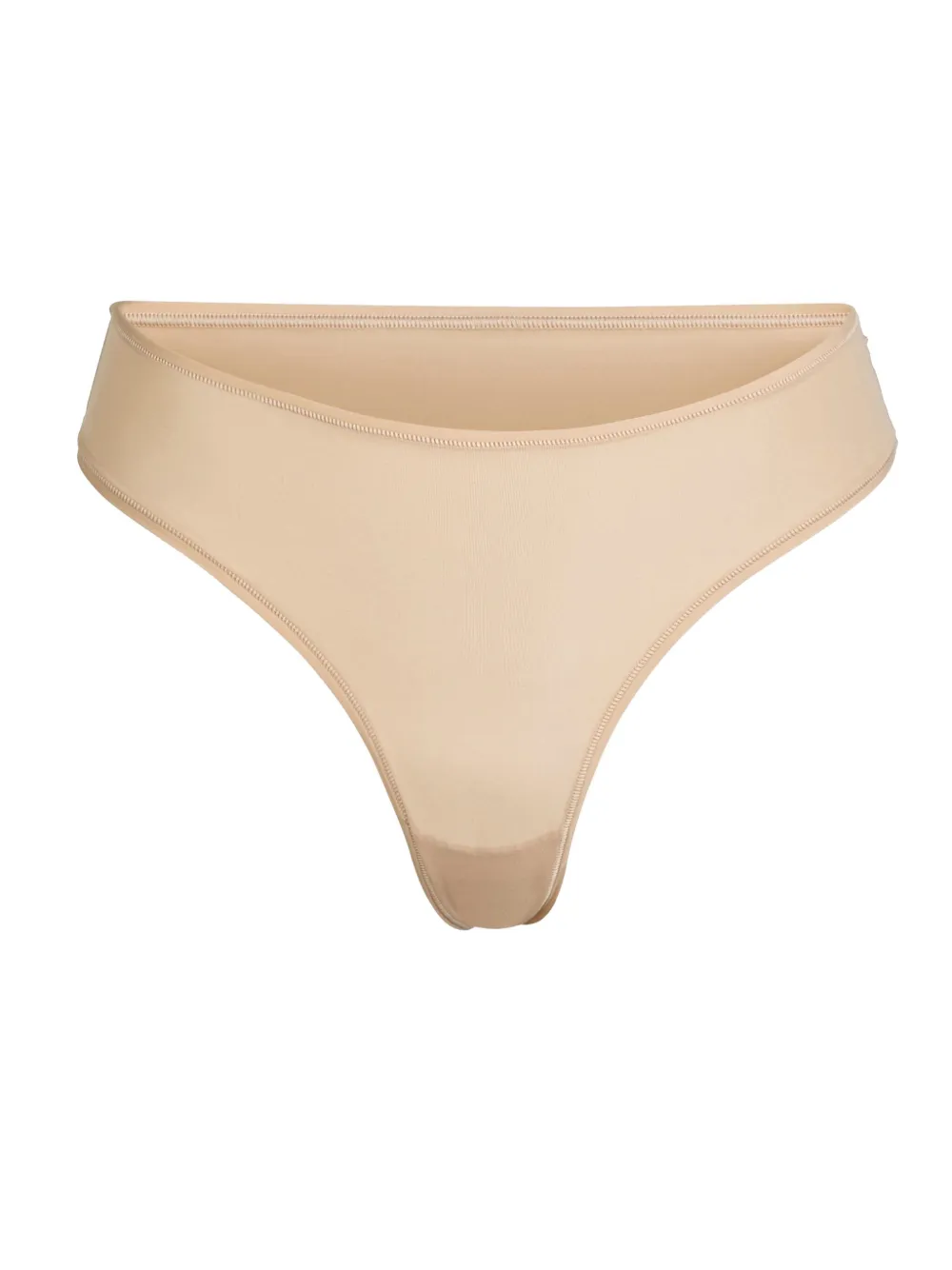 Skims elastic-waistband thong - Beige