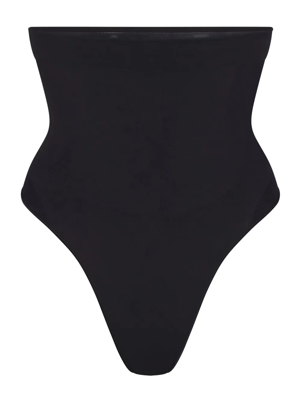 Skims Seamless Sculpt high-waist thong - Zwart