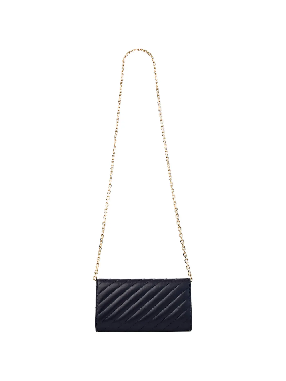 Jimmy Choo Curve gewatteerde mini-tas met kettingband Blauw