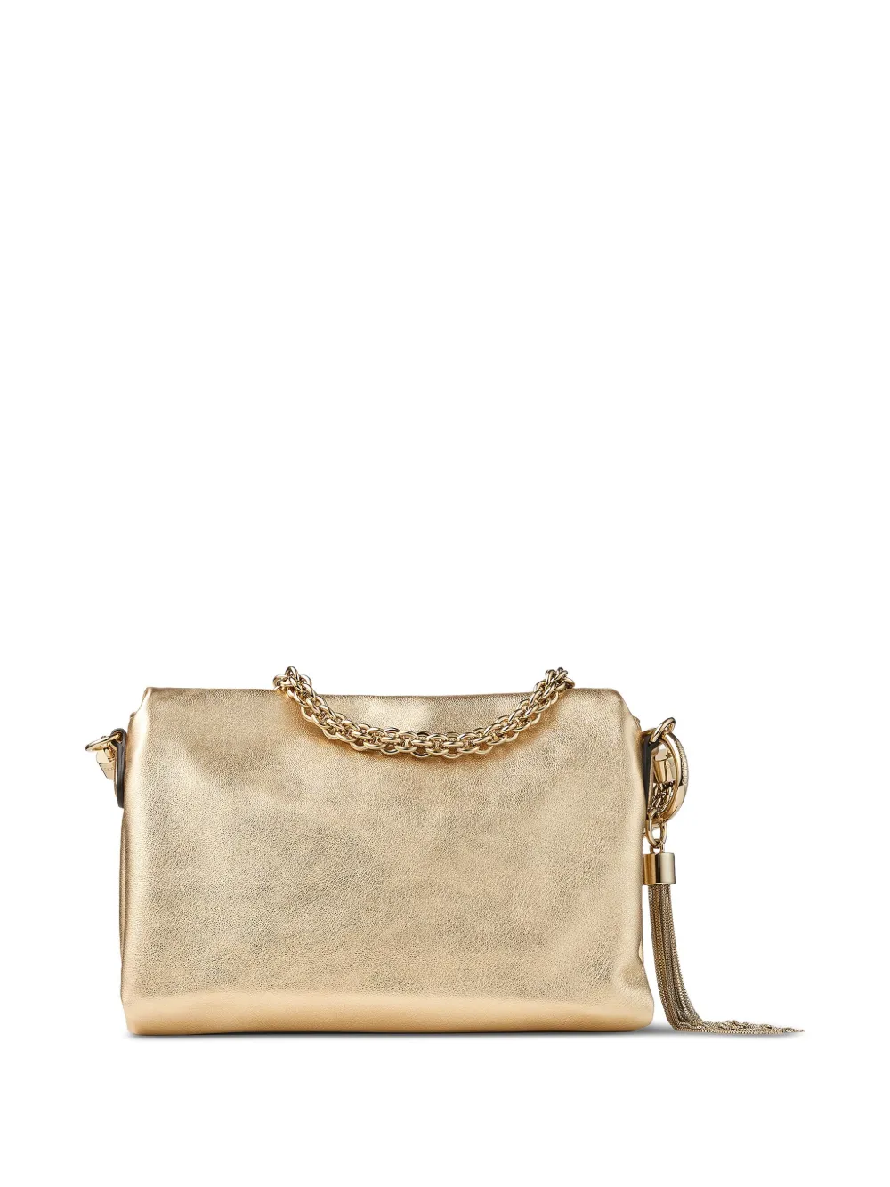 Jimmy Choo Callie Flap schoudertas met kwastje Goud