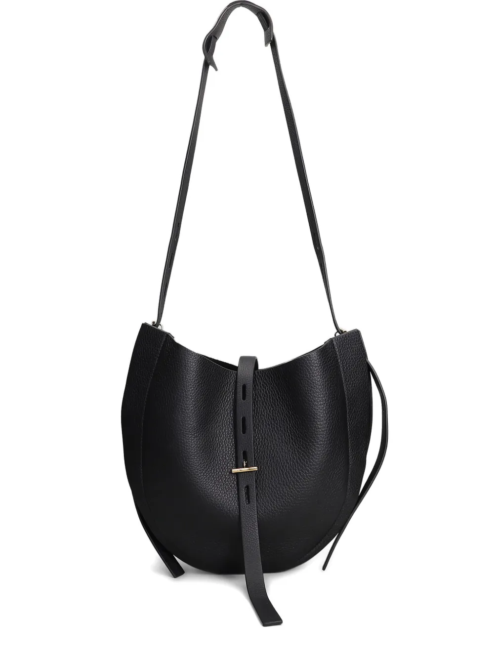 MINO BOSSI Lizzie buckle shoulder bag | Black | Image 1