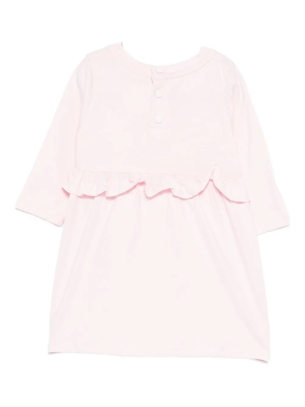 Givenchy Kids ruffled dress - Roze