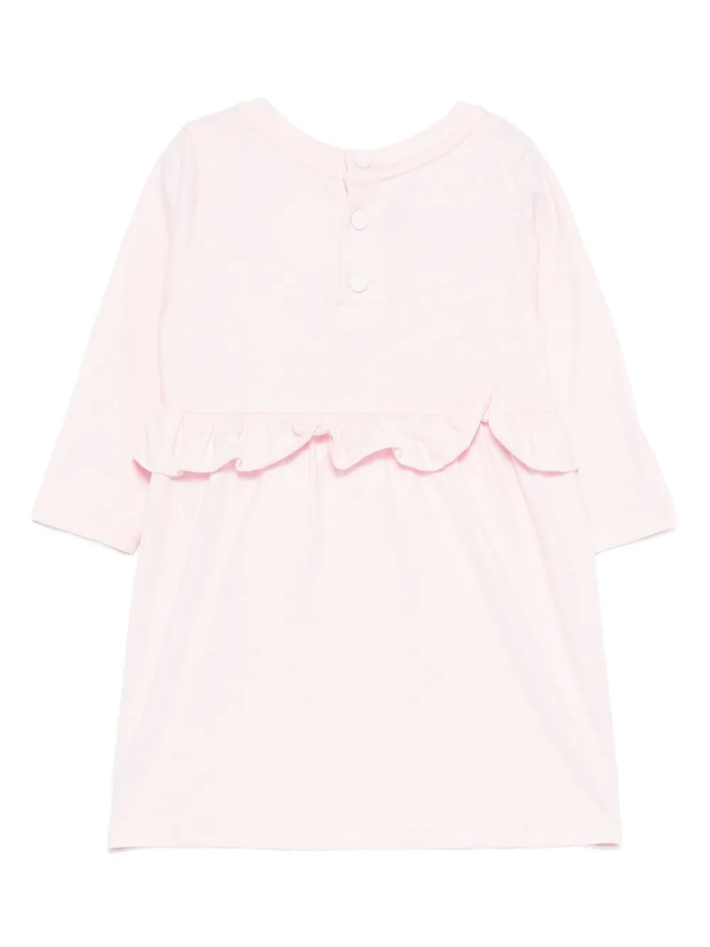 Givenchy Kids Jurk met ruches Roze