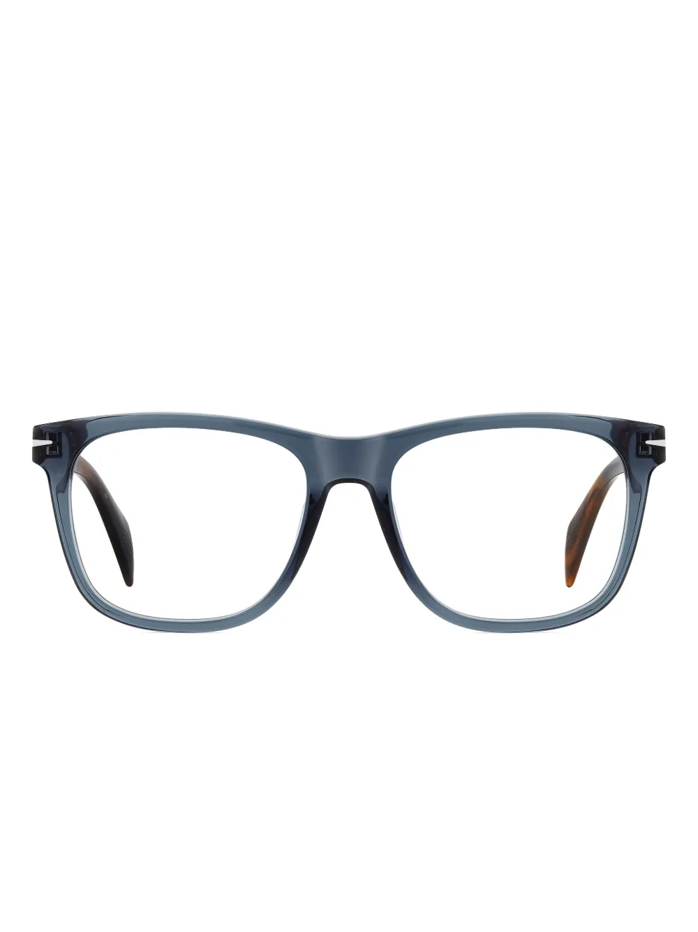 Eyewear By David Beckham Square-frame Glasses In Blue