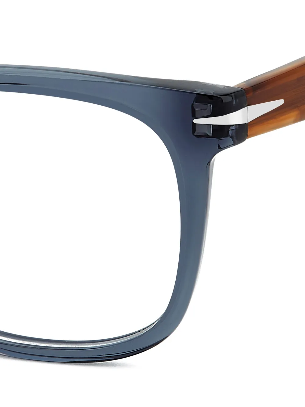 Eyewear By David Beckham Square-frame Glasses In Blue
