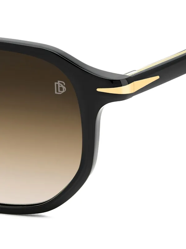 Eyewear By David Beckham スクエアフレーム サングラス