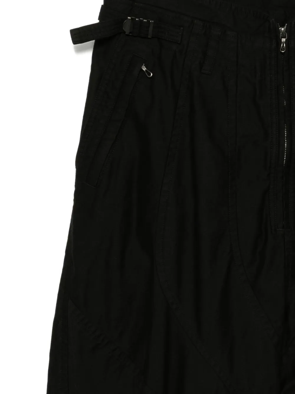 Julius Broek met toelopende pijpen Zwart