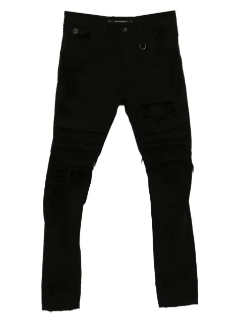 Julius جينز تابرد بحياكة مضلعة