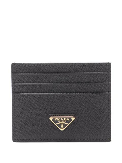 Prada Pre-Owned tarjetero Saffiano Triangle 2013-2025