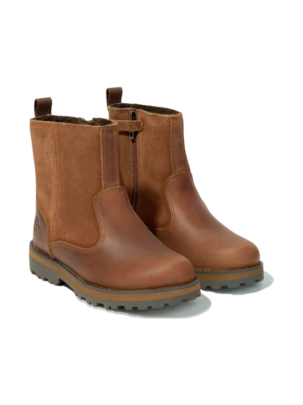 Timberland Kids Stivali con inserti - Marrone
