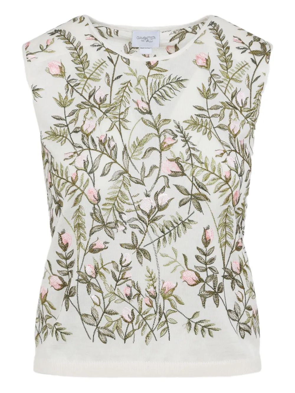 Giambattista Valli floral top - Bianco