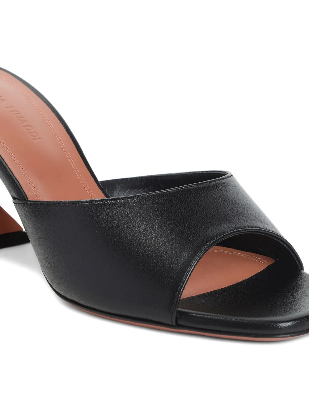 Amina Muaddi 70mm Lupita sandals Zwart
