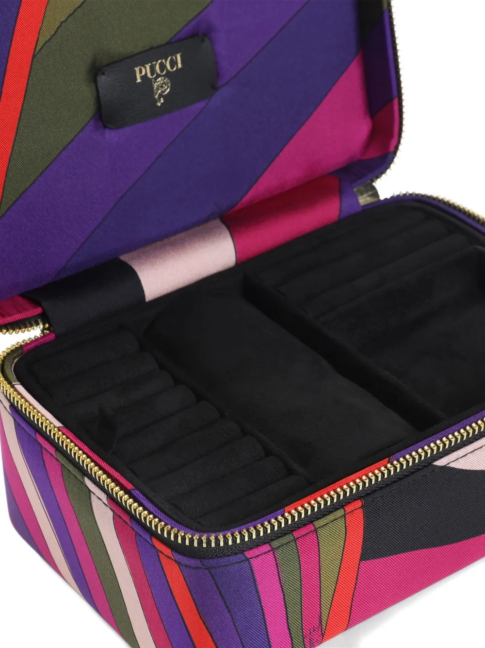 Pucci Iride-print Makeup Bag In Multi