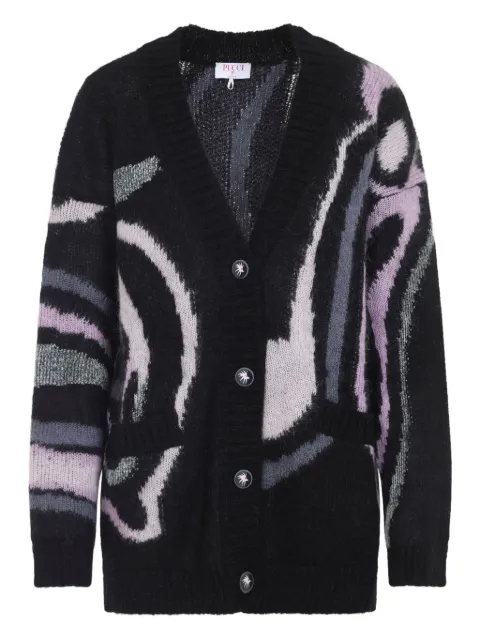 PUCCI abstract-patter cardigan 