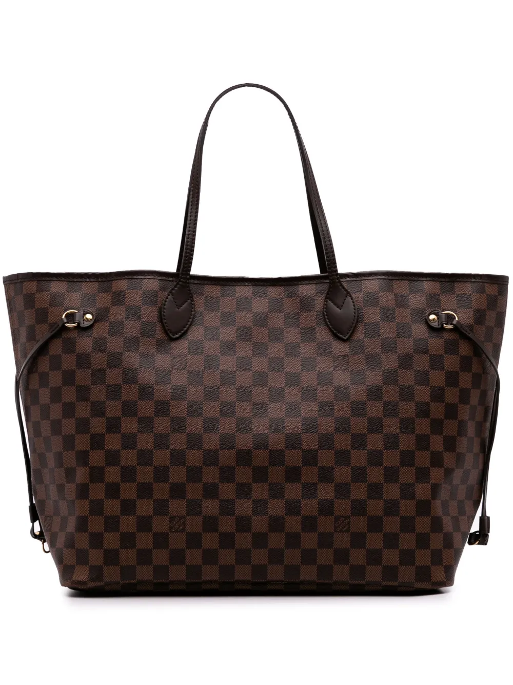 Louis Vuitton Pre-Owned 2014 ダミエ エベヌ ネヴァーフル GM トートバッグ - ブラウン