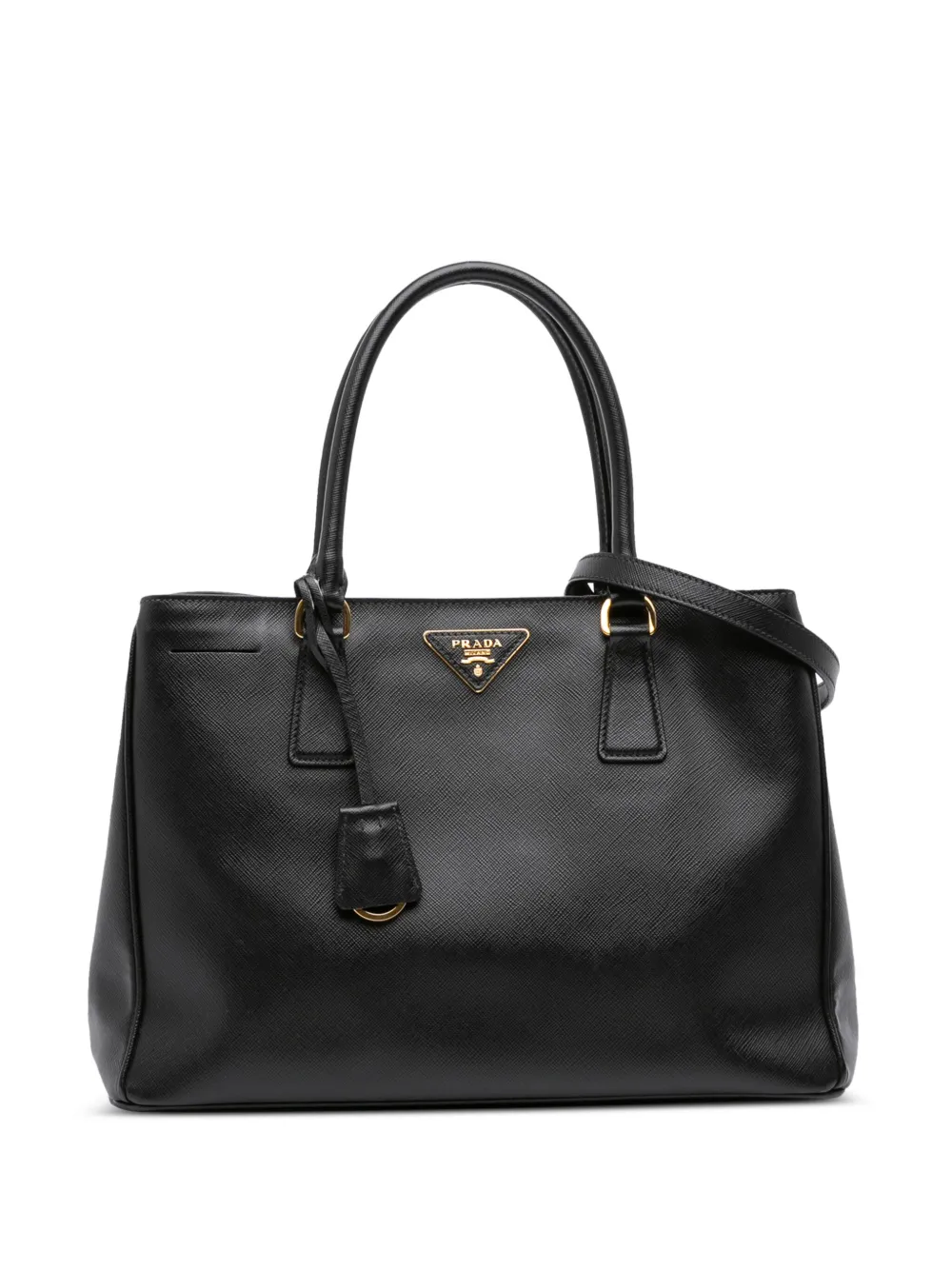 Prada Pre-Owned 2000-2025 Medium Saffiano Lux Galleria satchel | Black | Image 1
