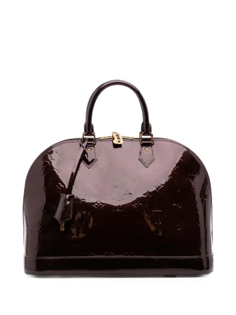 Louis Vuitton Pre-Owned 2012 Monogram Vernis Alma GM handbag