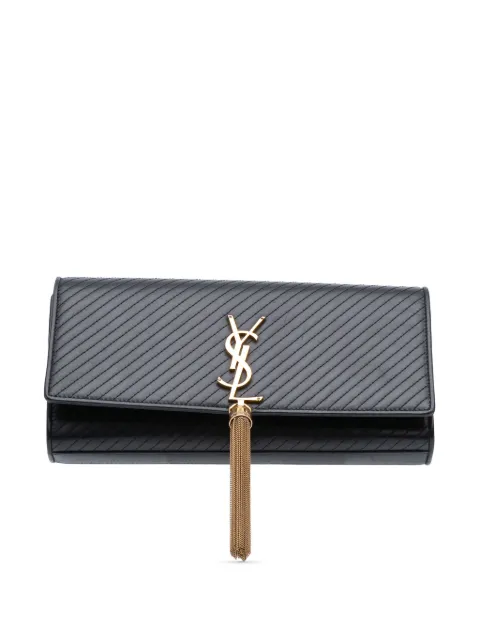 Saint Laurent Pre-Owned bolsa de mano Kate Tassel de piel de becerro capitonada con monograma 2014
