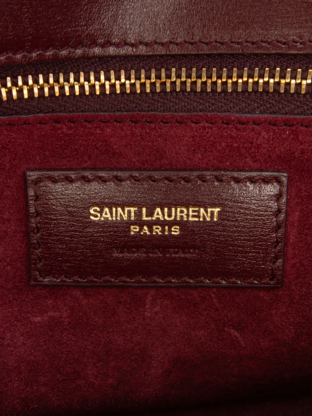 Pre-owned Saint Laurent 2019 Canvas Monogram Cassandra Crossbody Bag In Brown
