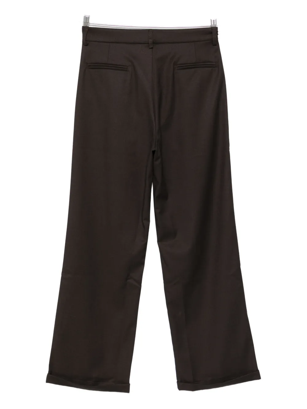 Gimaguas Pleated Tailored Trousers In Brown