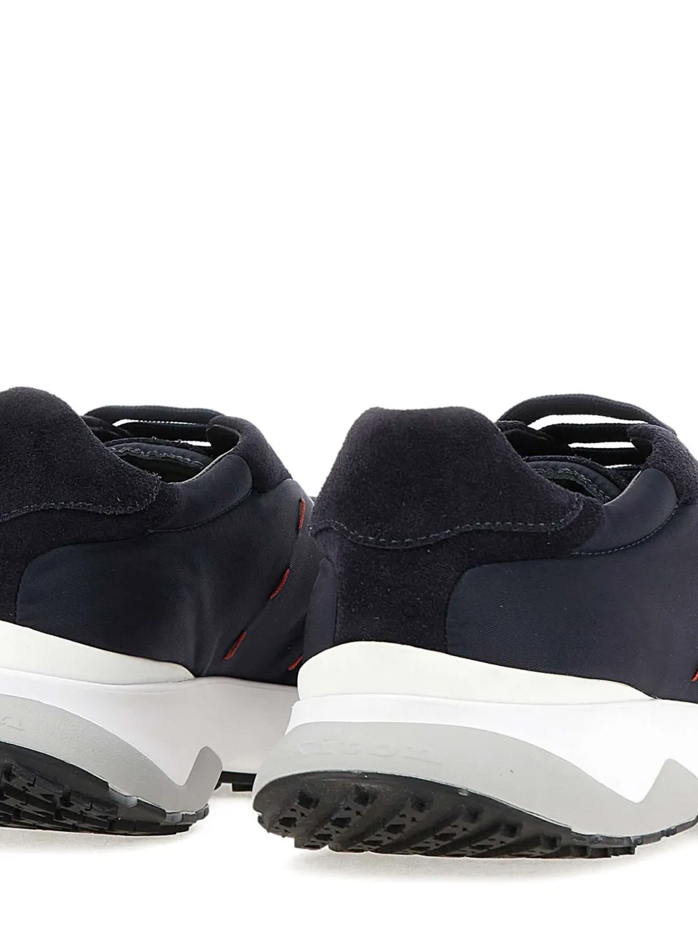 Kiton Suède sneakers Blauw